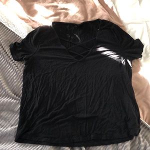**Lace Front TopShop T-shirt**